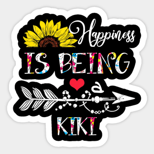 Happiness is being a kiki mothers day gift Sticker